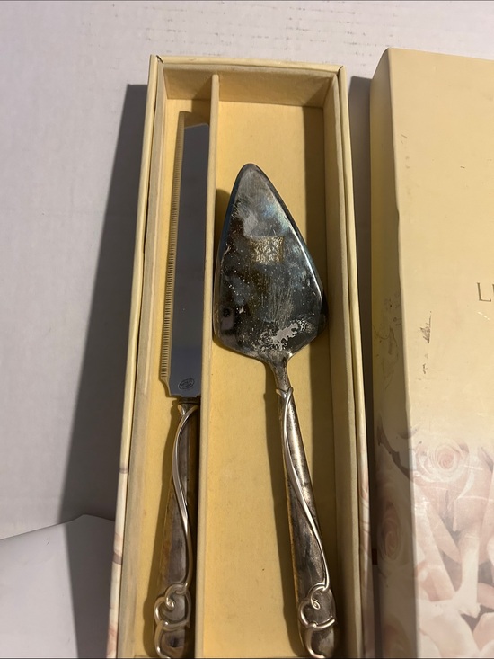 Lenox Other - Lenox Silver Cake Server and Knife Set
